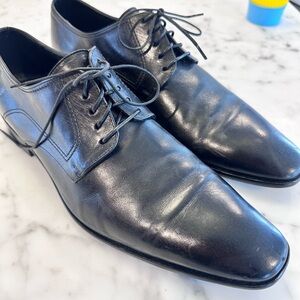 Hugo Boss Black Leather Derby Oxford size 8.5